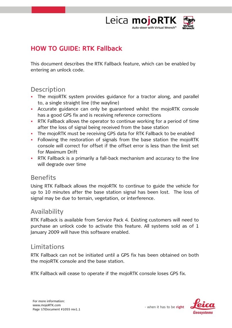 Leica MOJO RTK How-to guide
