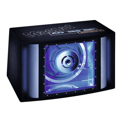Magnat Audio AD 130 BP SERIES II Planning guide