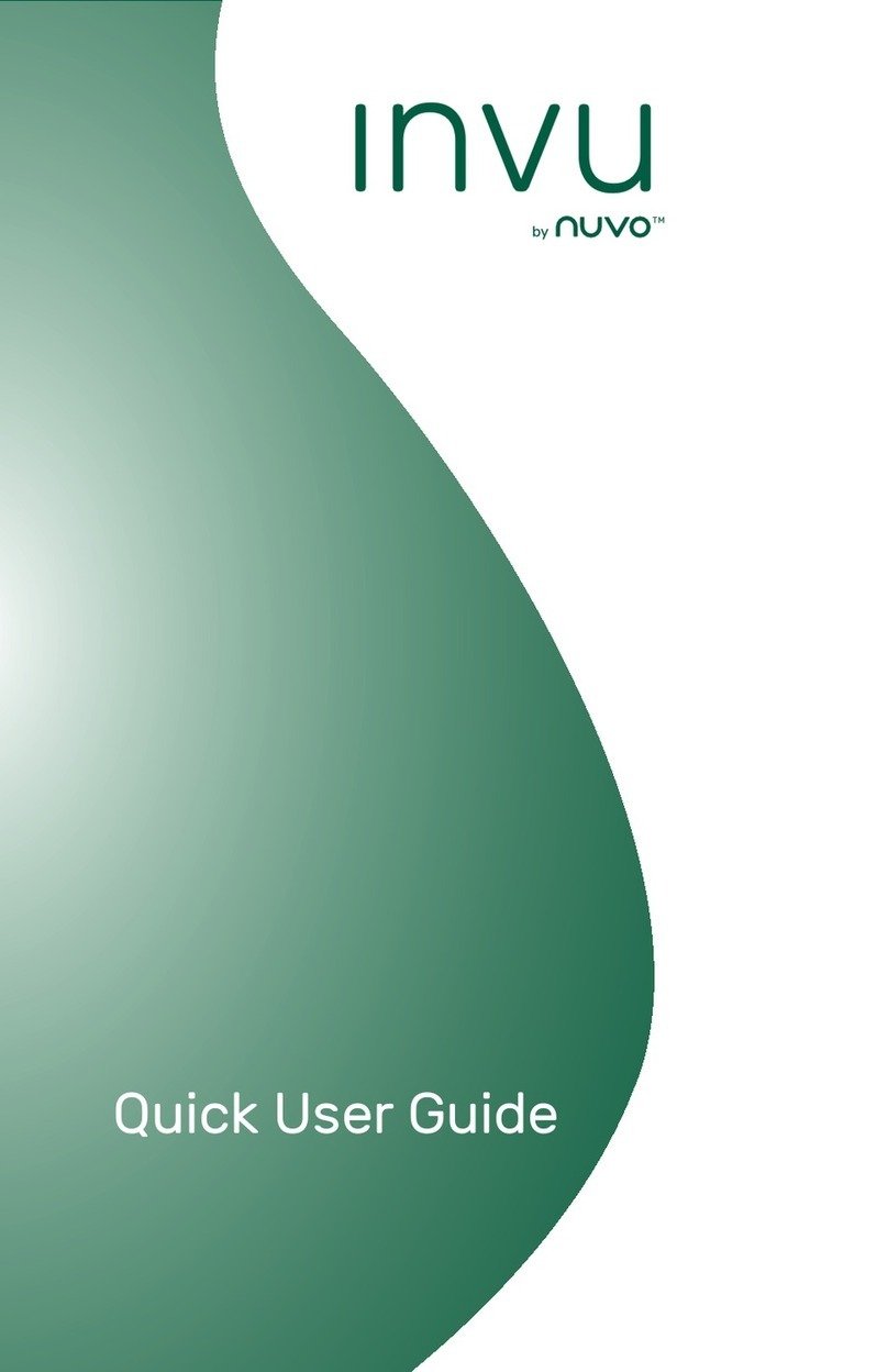 Nuvo INVU Quick user guide