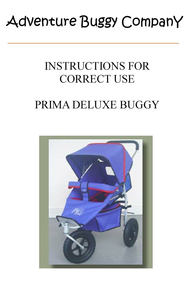 Mountain Buggy PRIMA DELUXE BUGGY User manual