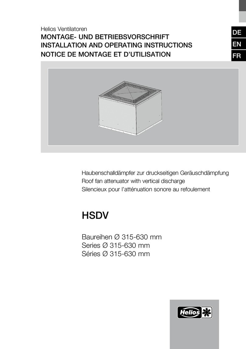 Helios HSDV Series User manual