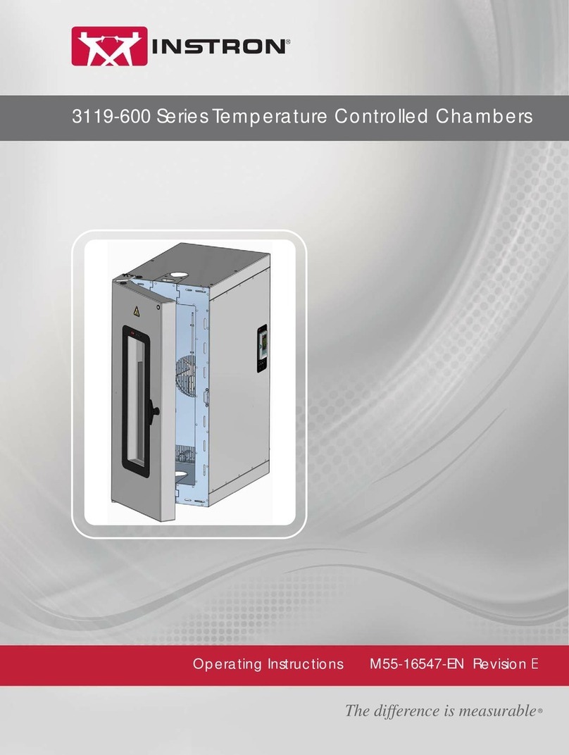 Instron 3119-600 Series operating instructions