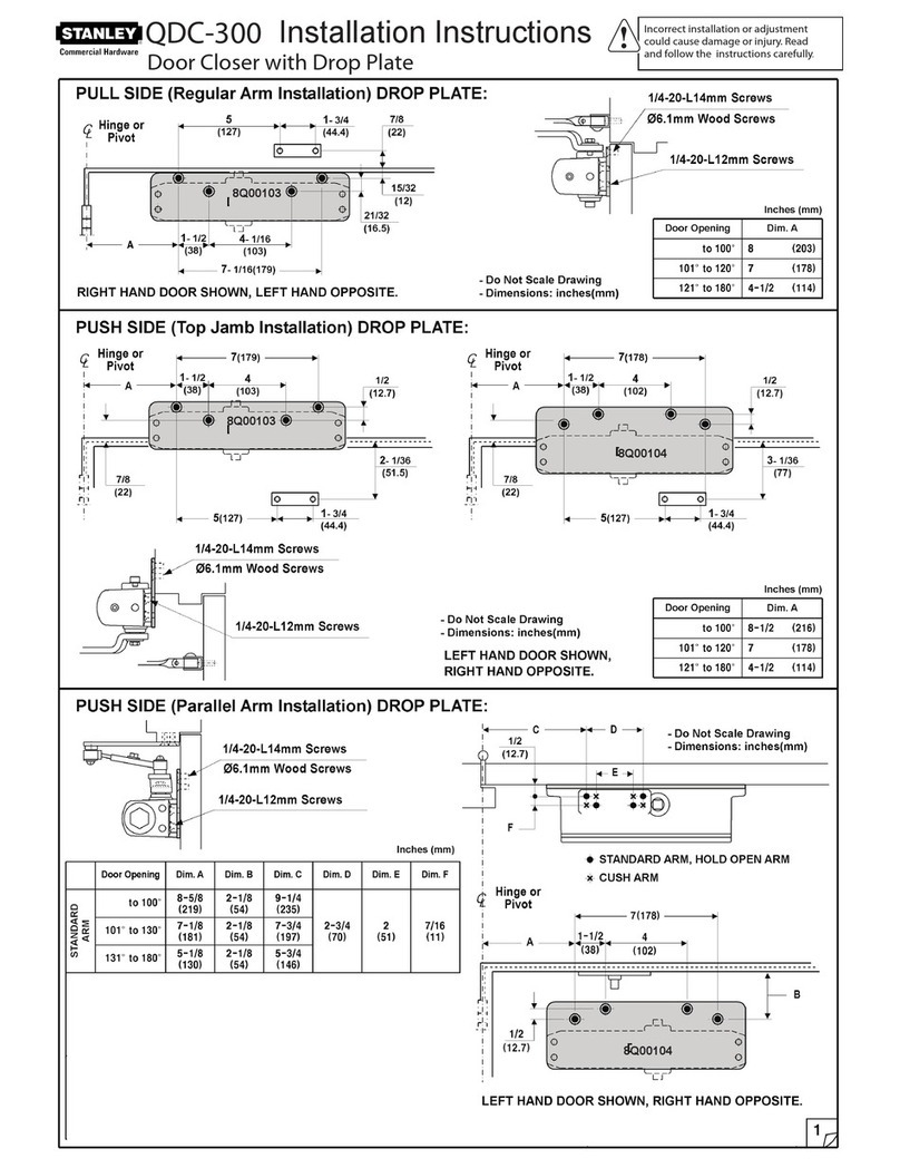Stanley QDC-300 installation instructions