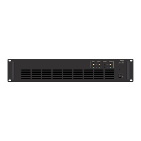 DPA QPA-4120 Operation manual