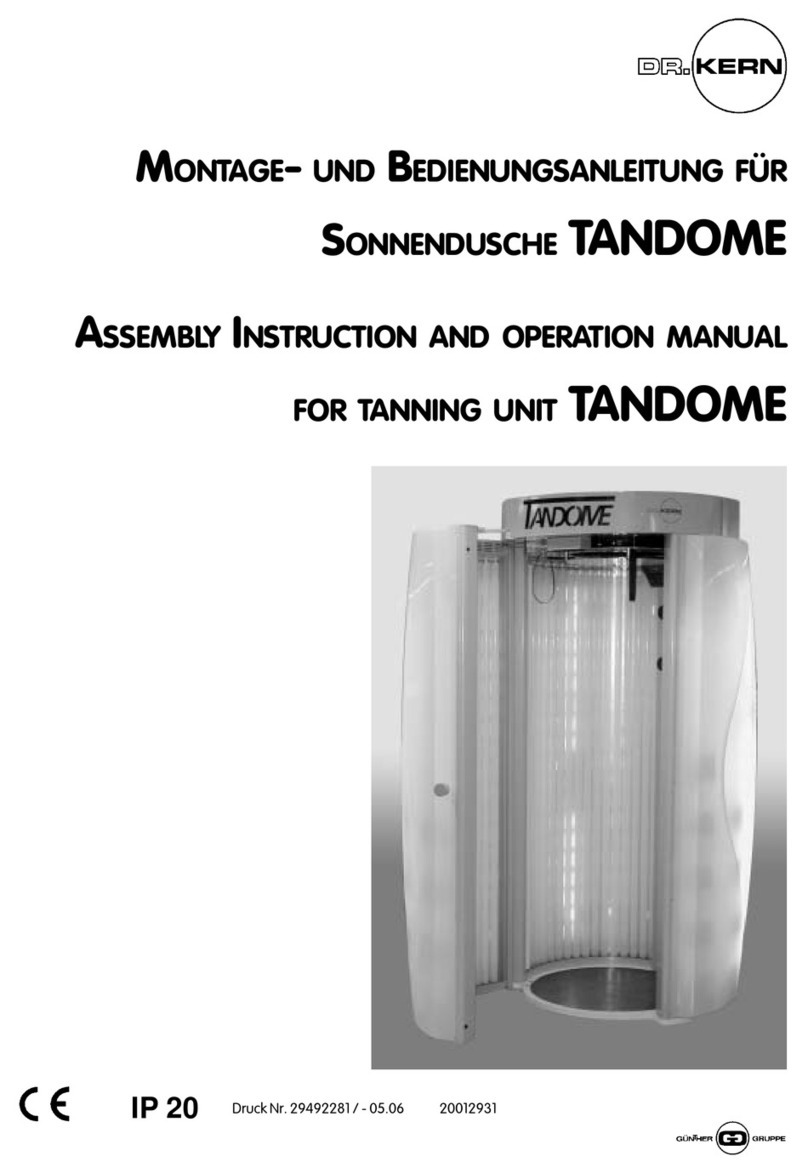 Dr. Kern Tandome Operation and maintenance manual