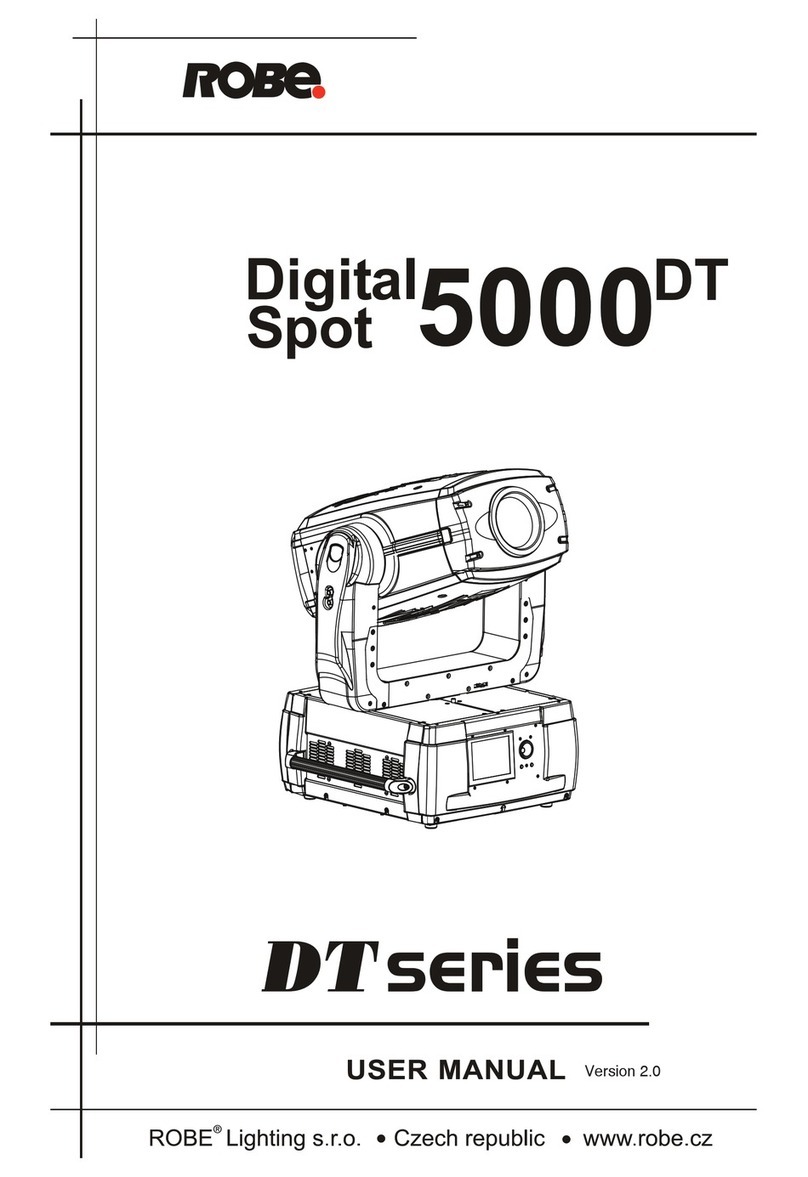 Robe DT Series user manual