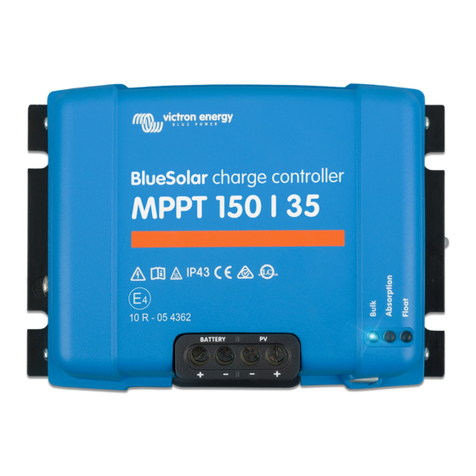 Victron energy BlueSolar MPPT 150/35 User manual Victron energy BlueSolar MPPT 150/35 User manual