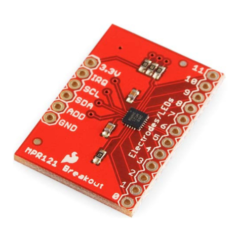 sparkfun MPR121 Technical document