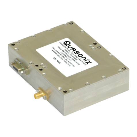 Quasonix QSX-RDMS Series User manual