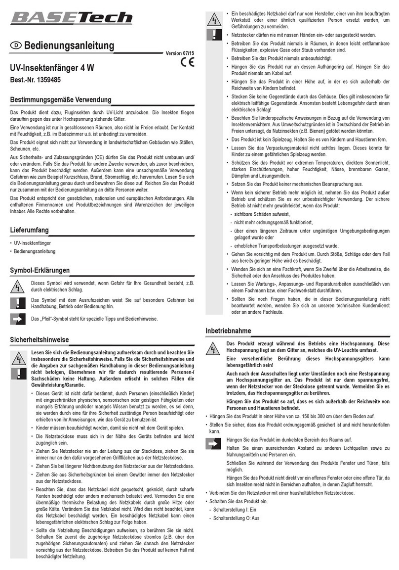 BASETech 1359485 operating instructions