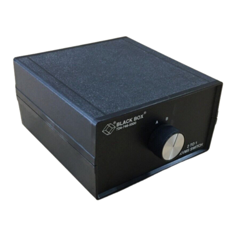 Black Box SW970A User manual