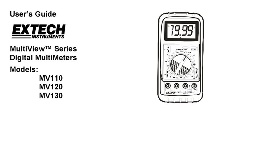 Extech Instruments MultiView Series User manual Extech Instruments MultiView Series User manual