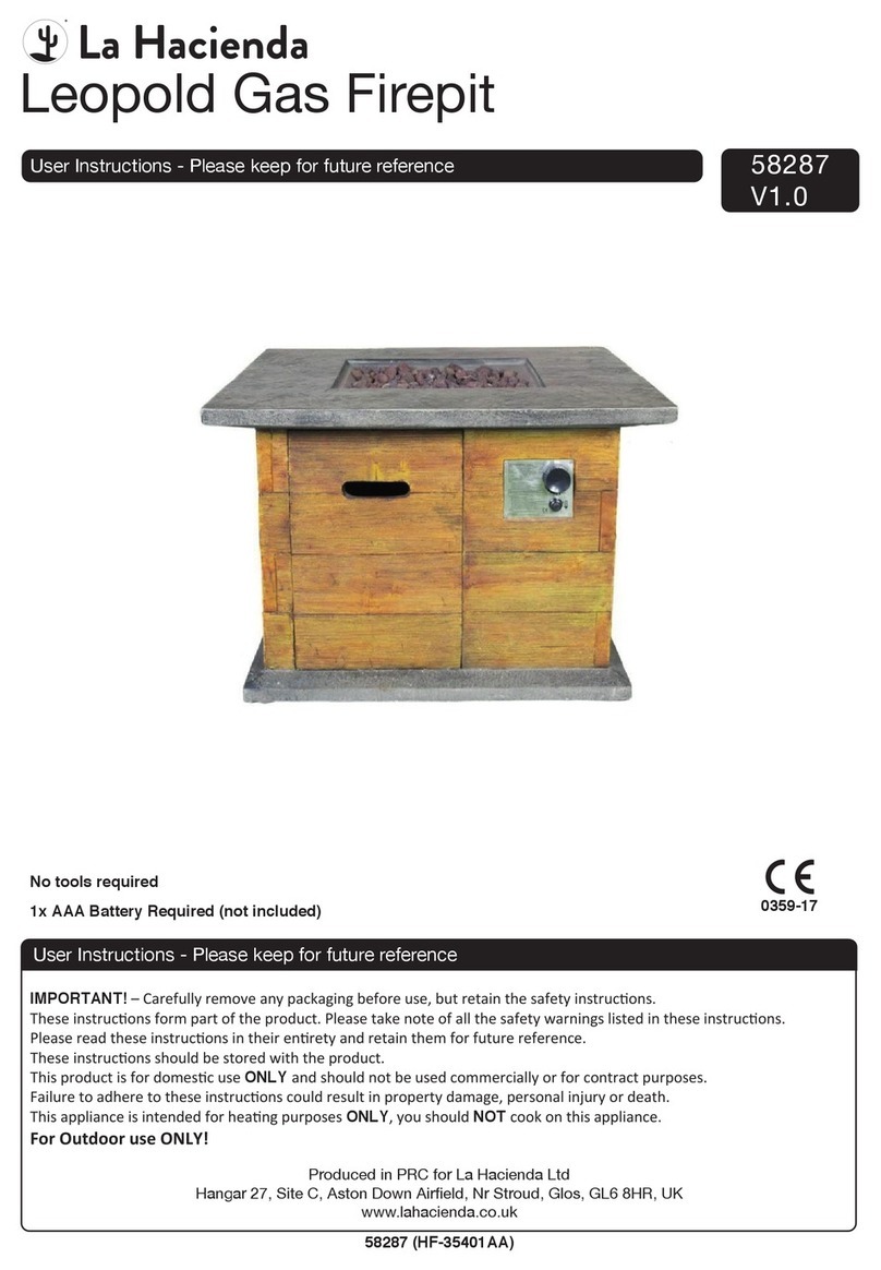 La Hacienda Leopold 58287 User instructions La Hacienda Leopold 58287 User instructions