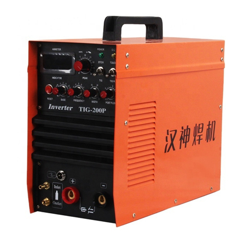 Hanshen TIG200P User manual