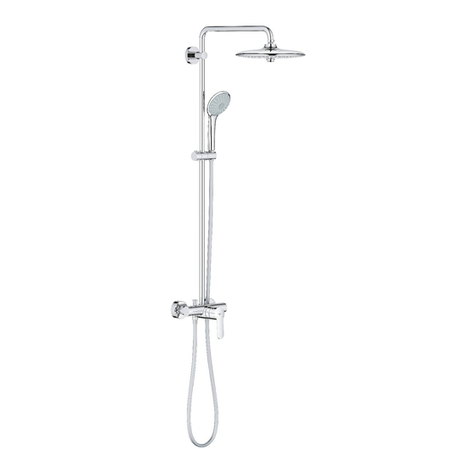Grohe EUPHORIA SYSTEM 26 240 Technical product information