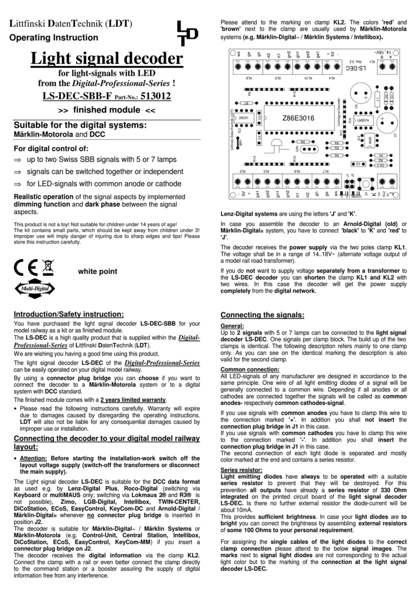 Littfinski Daten Technik Digital Professional Series User manual