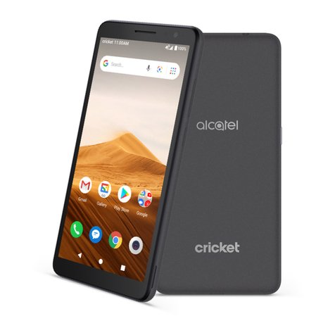 Cricket Alcatel APPRISE User manual Cricket Alcatel APPRISE User manual