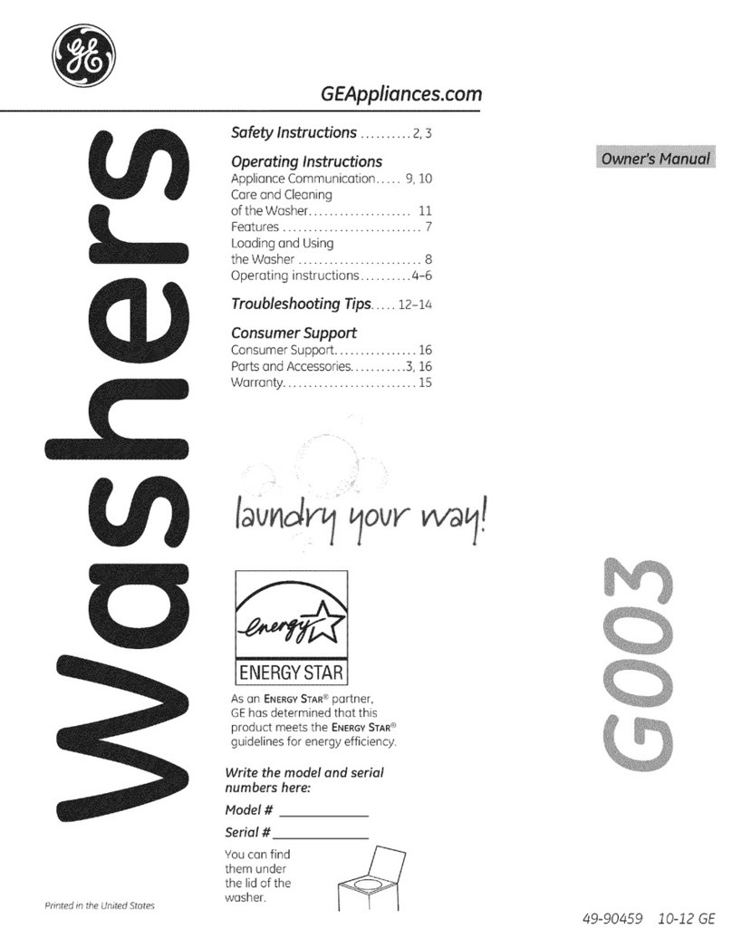 GE G003 User manual