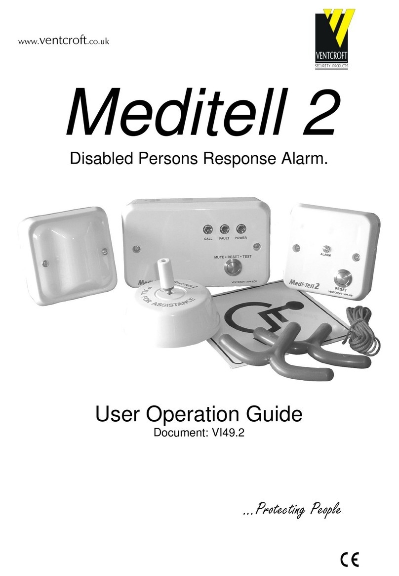 VENTCROFT Meditell 2 User's operation guide