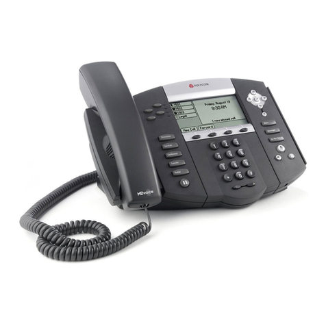 Polycom soundpoint IP series User manual