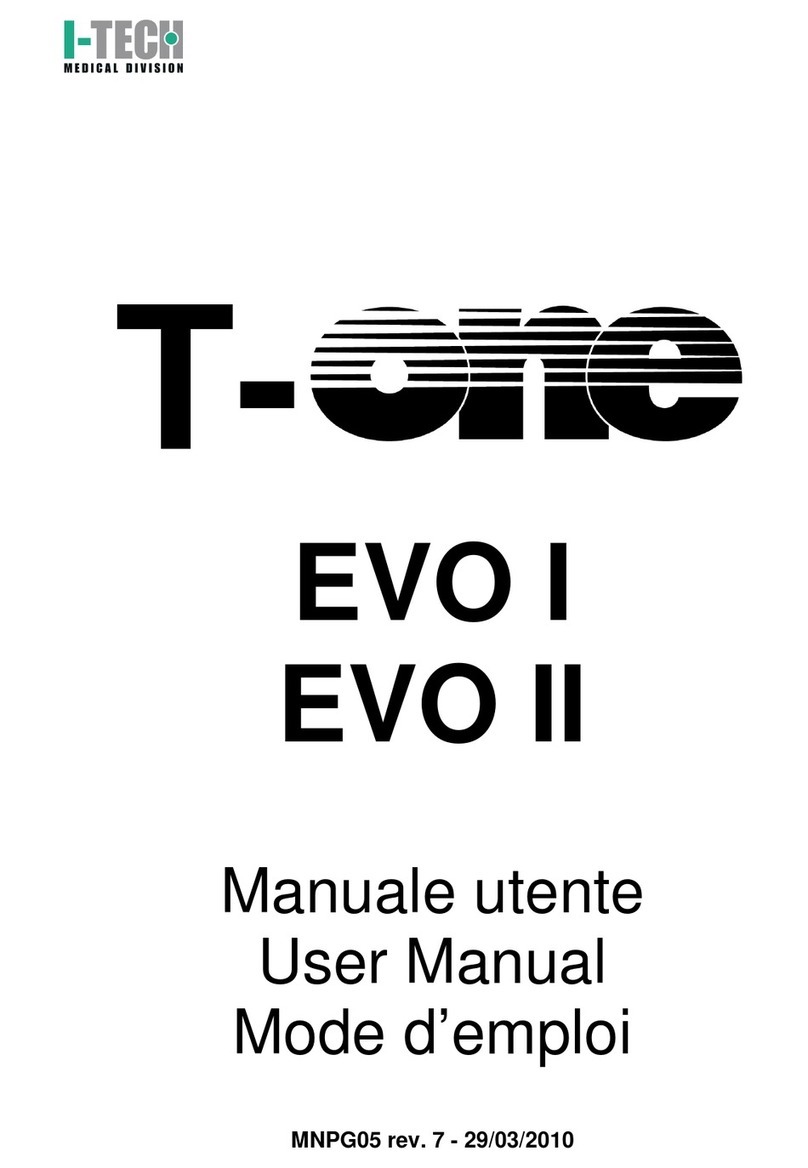 I-Tech T-ONE EVO I User manual