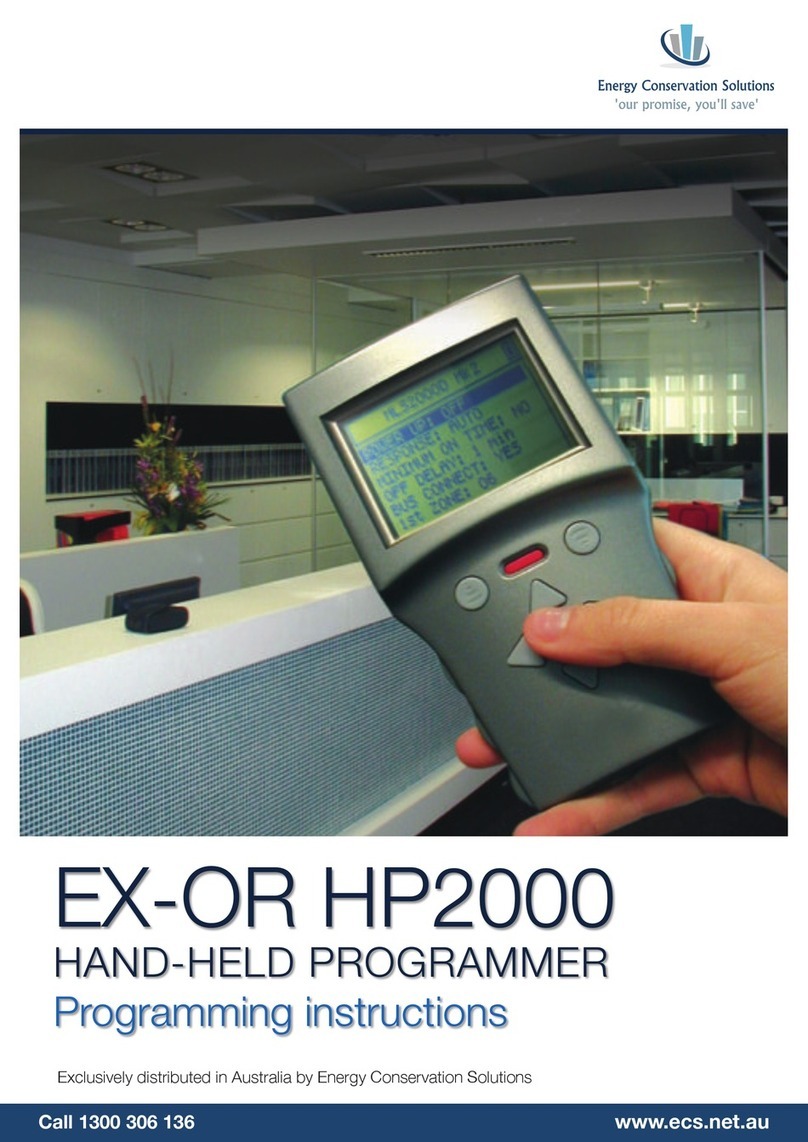 ECS EX-OR HP2000 Installation manual