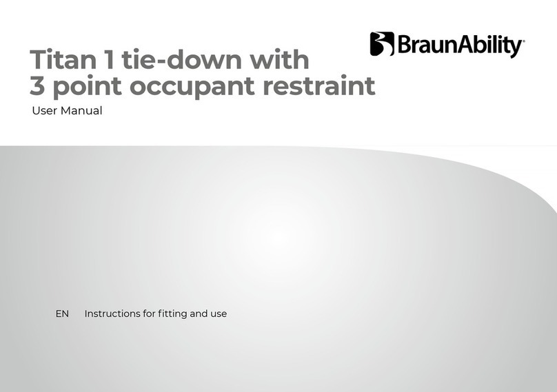 BraunAbility KIT9 User manual