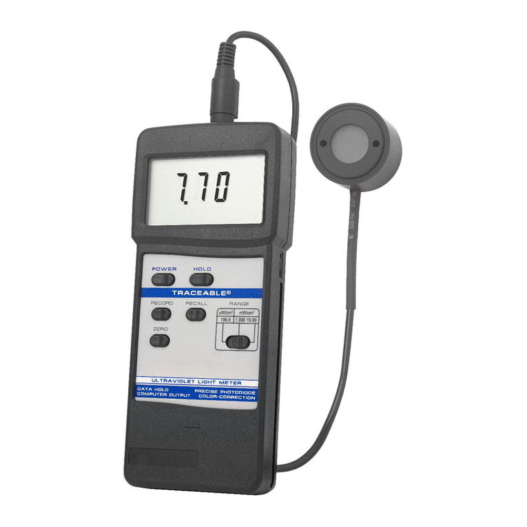 Control Company TRACEABLE 3253 User manual
