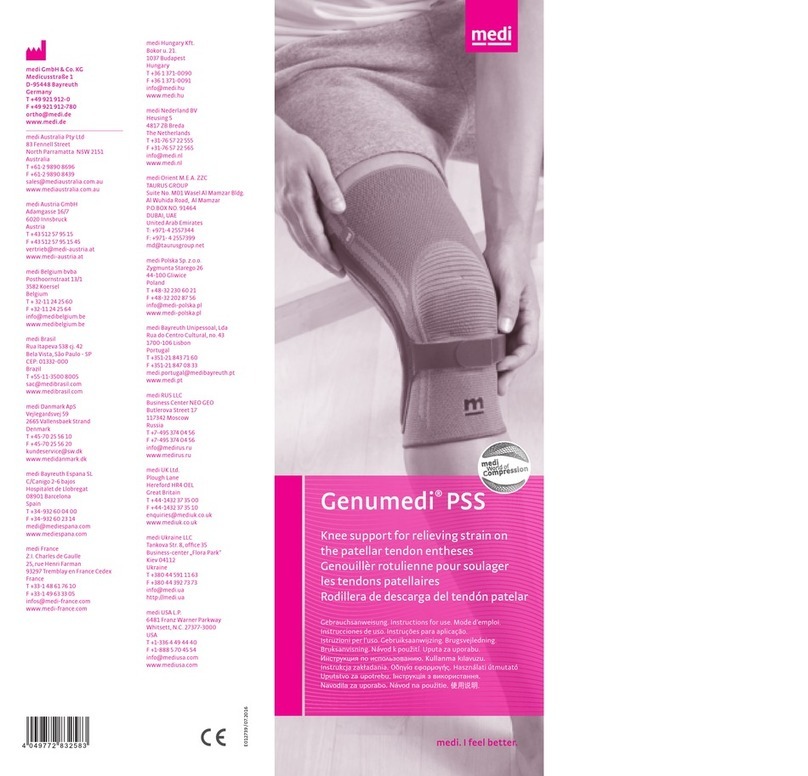 medi Genumedi PSS User manual