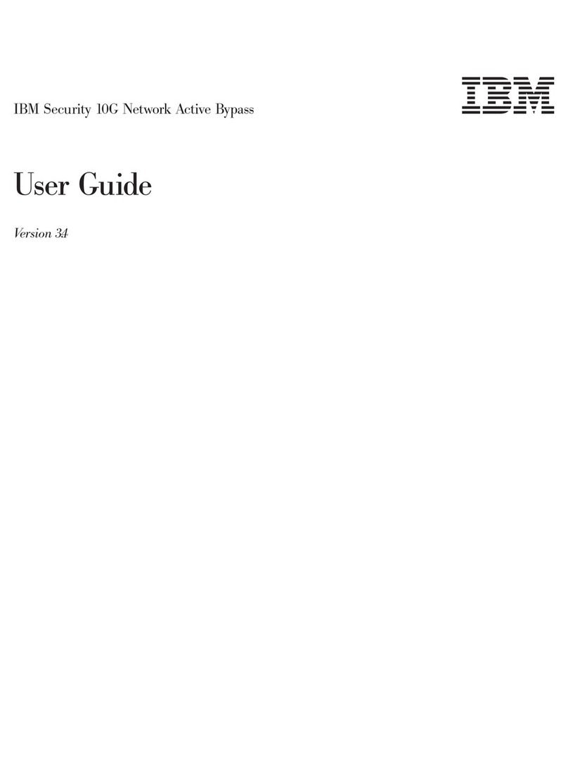 IBM 10G Network Active Bypass User manual