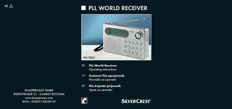Silvercrest KH 2031 User manual