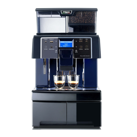 Saeco AULIKA EVO TOP HSC Installation guide