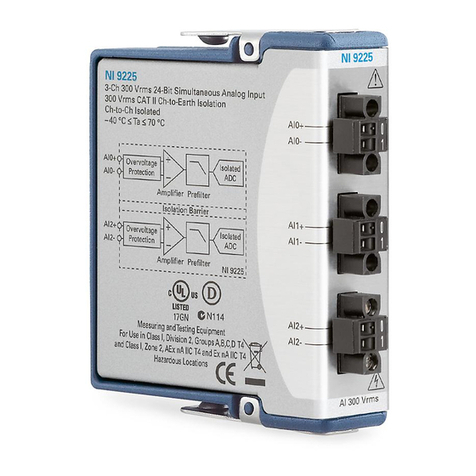 National Instruments 9225 CALIBRATION PROCEDURE National Instruments 9225 CALIBRATION PROCEDURE