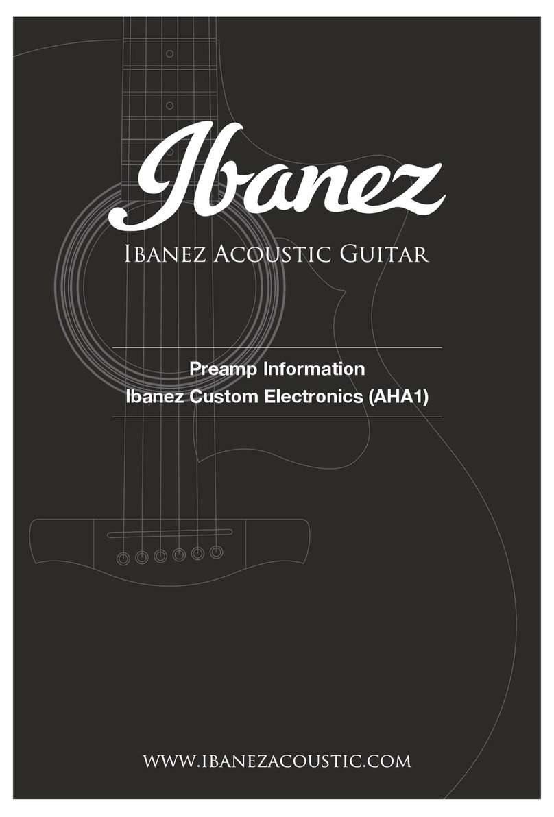 Ibanez AHA1 quick start guide