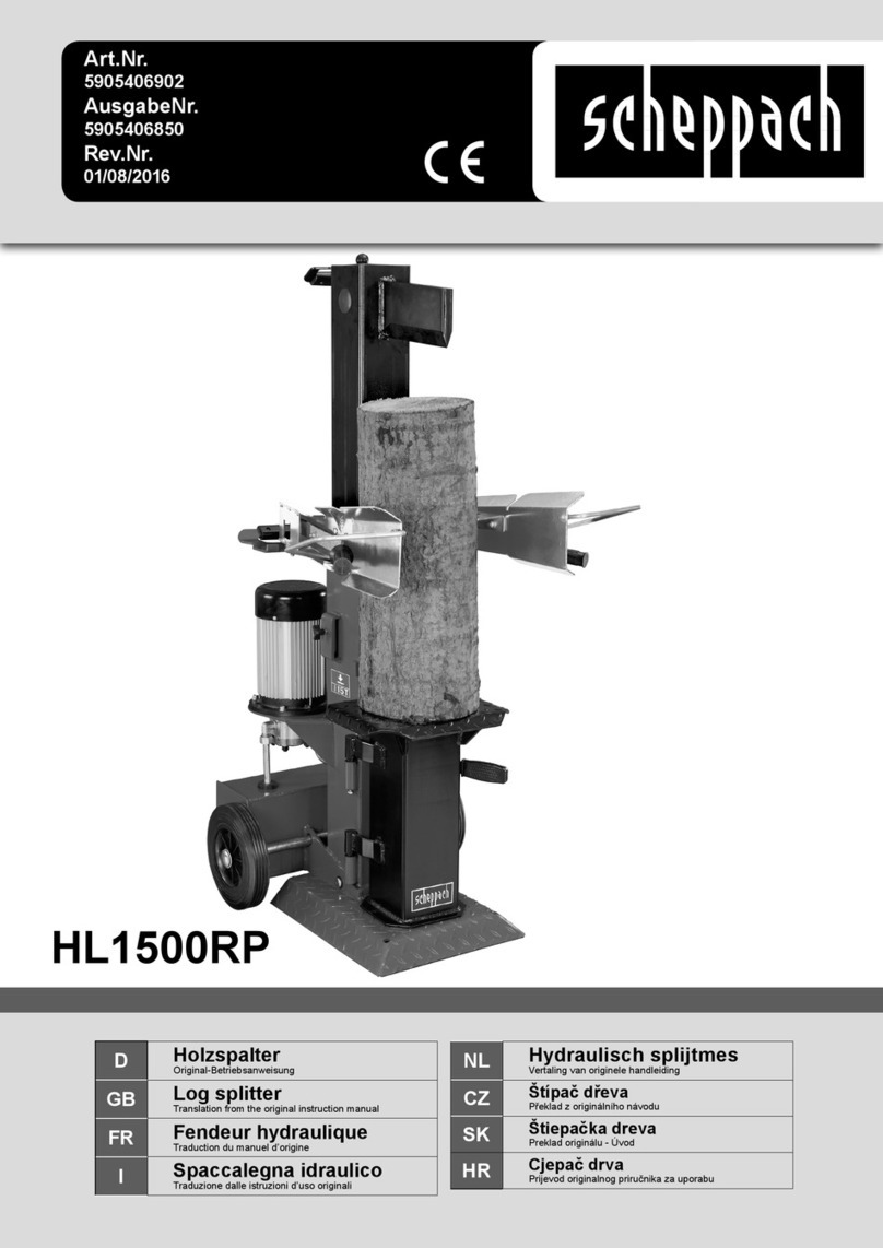 Scheppach HL1500RP Assembly instructions