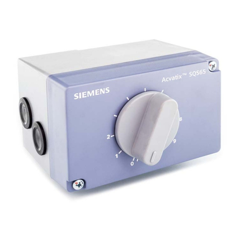 Siemens SQS65 User manual