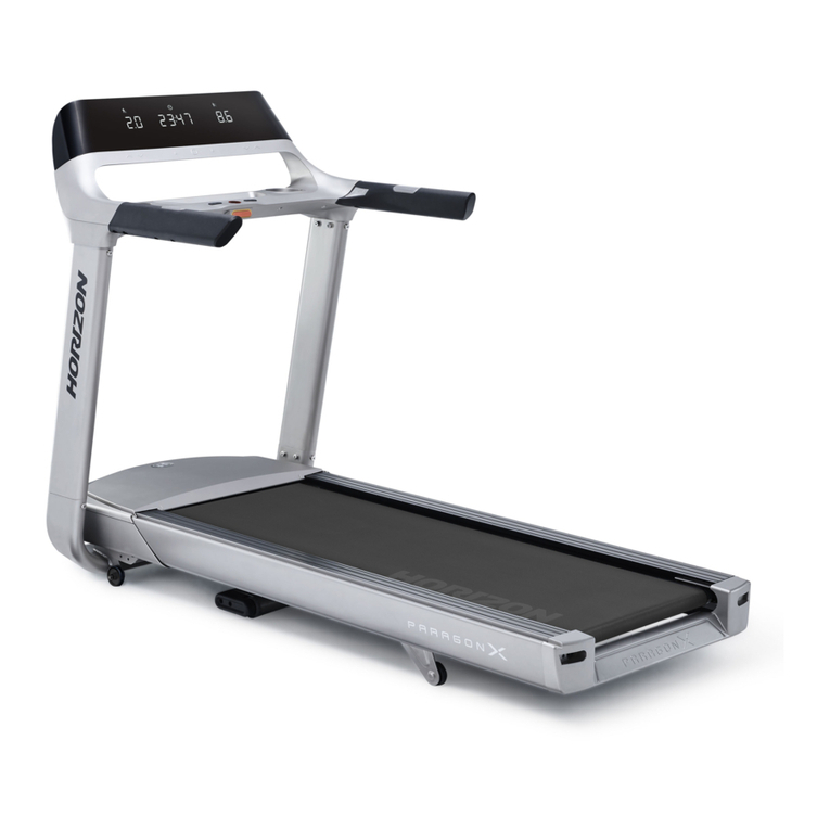 Horizon Fitness PARAGON X Assembly guide