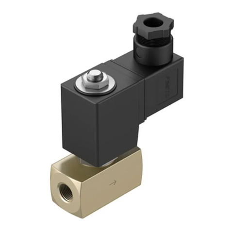 Festo VZWD-L-M22C-M Series User manual