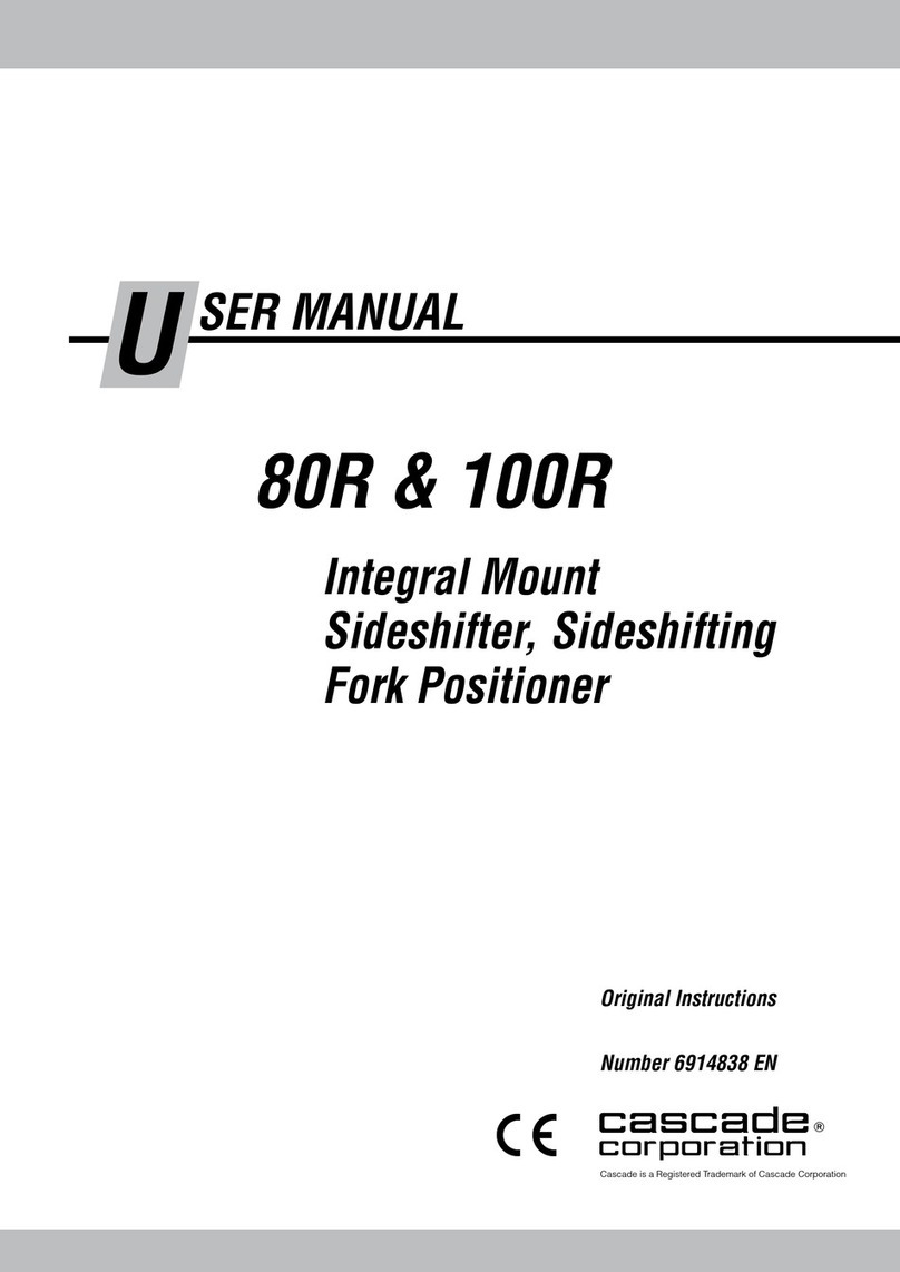 Cascade 80R User manual