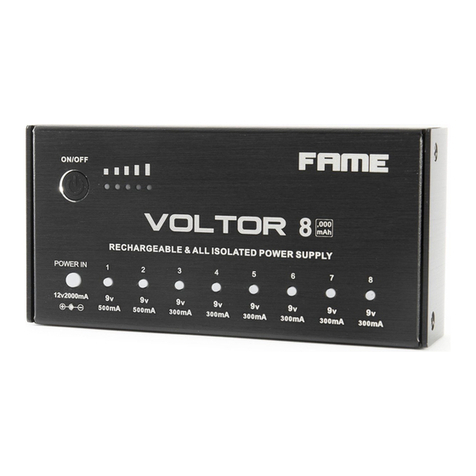 FAME Voltor 8 User manual