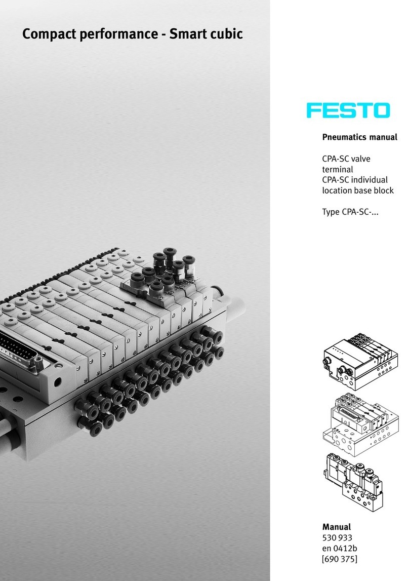 Festo Smart cubic CPA-SC Series manual