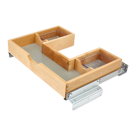 Rev-A-Shelf 486 Series User manual Rev-A-Shelf 486 Series User manual