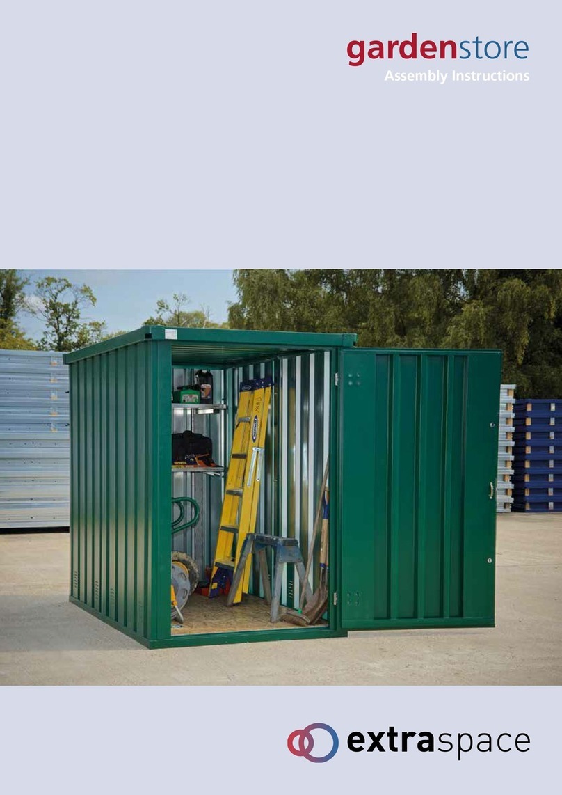 extraspace GardenStore Assembly instructions