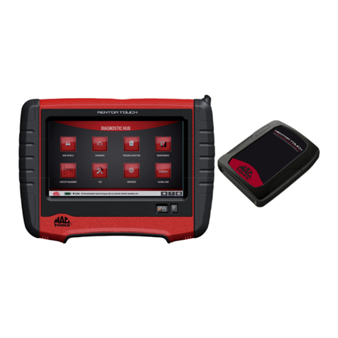 MAC TOOLS Mentor Touch ET750 operating instructions