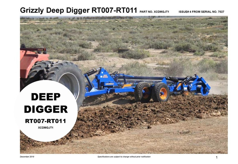 Grizzly DEEP DIGGER manual