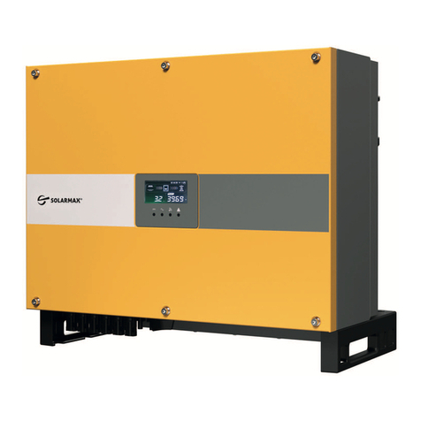 SolarMax SHT Series User manual
