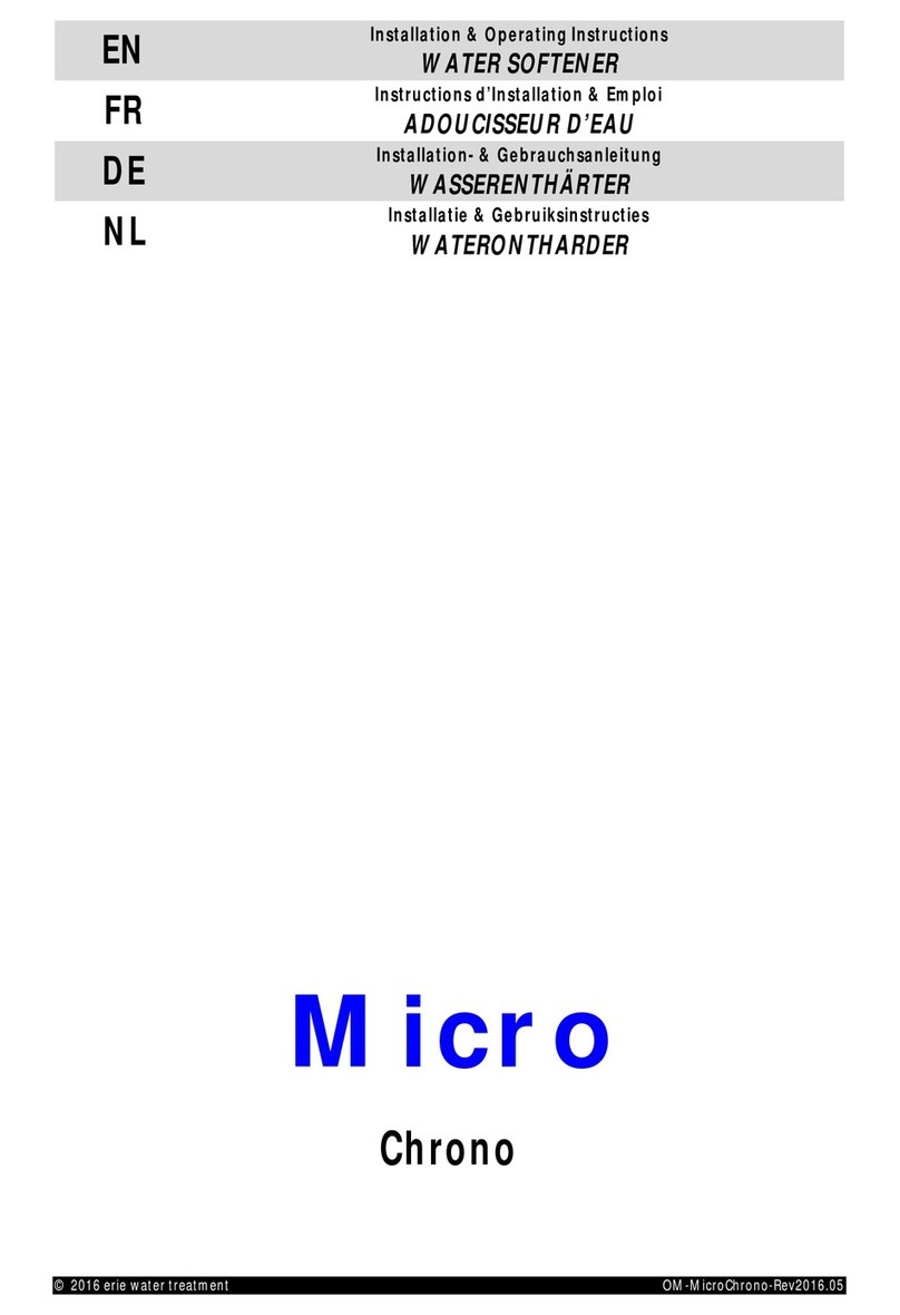Aquion Micro Chrono Installation & operating instructions
