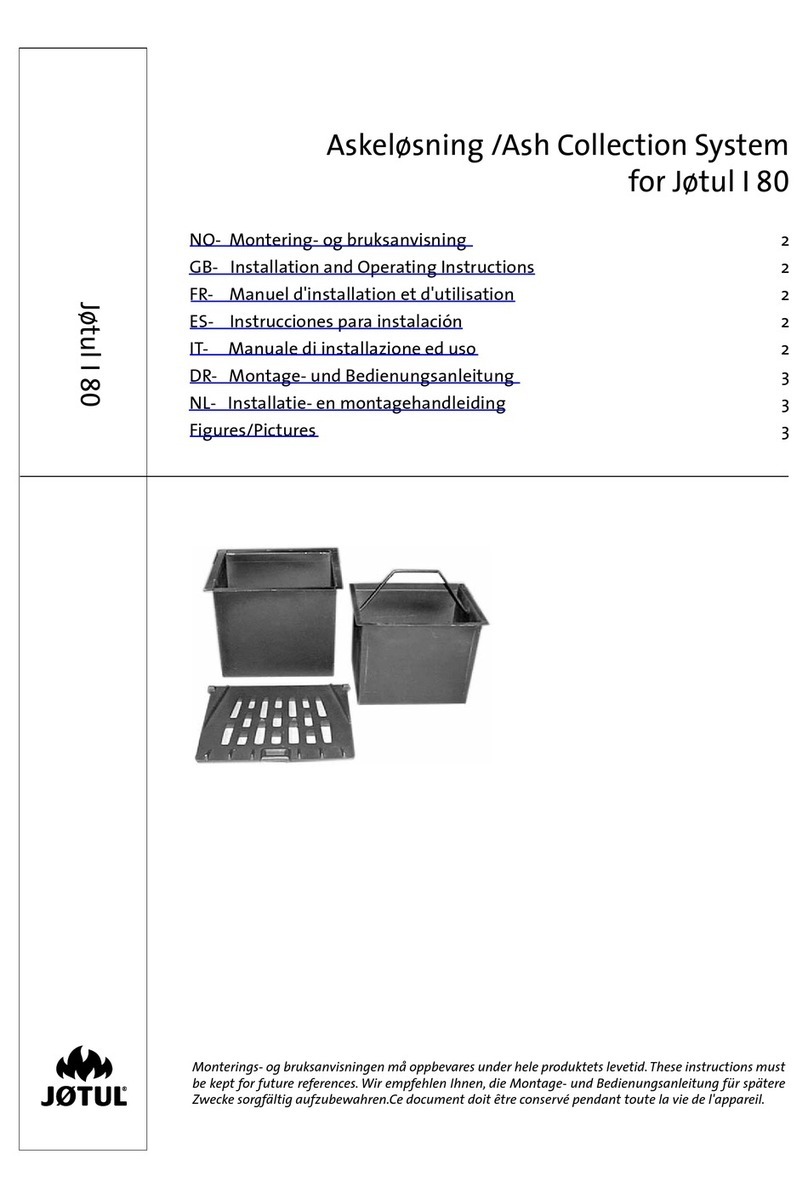 Jøtul I 80 User manual