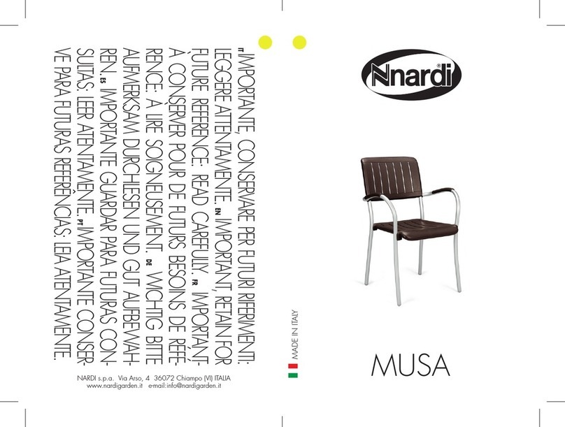 nardi MUSA 610 User manual