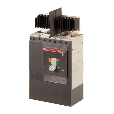 ABB SACE Tmax T5 1000V DC installation instructions